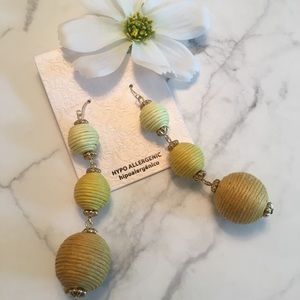 Boutique • Bo Chic woven dangle earring